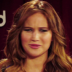 "You're shocked when nowhere is open on Sunday" - gif of Jennifer Lawrence saying: "What?" in shock