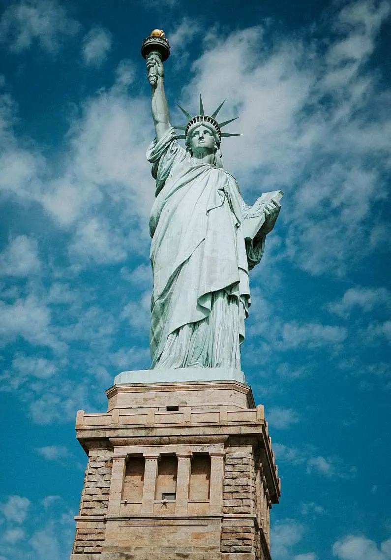 Statue of Liberty up close 