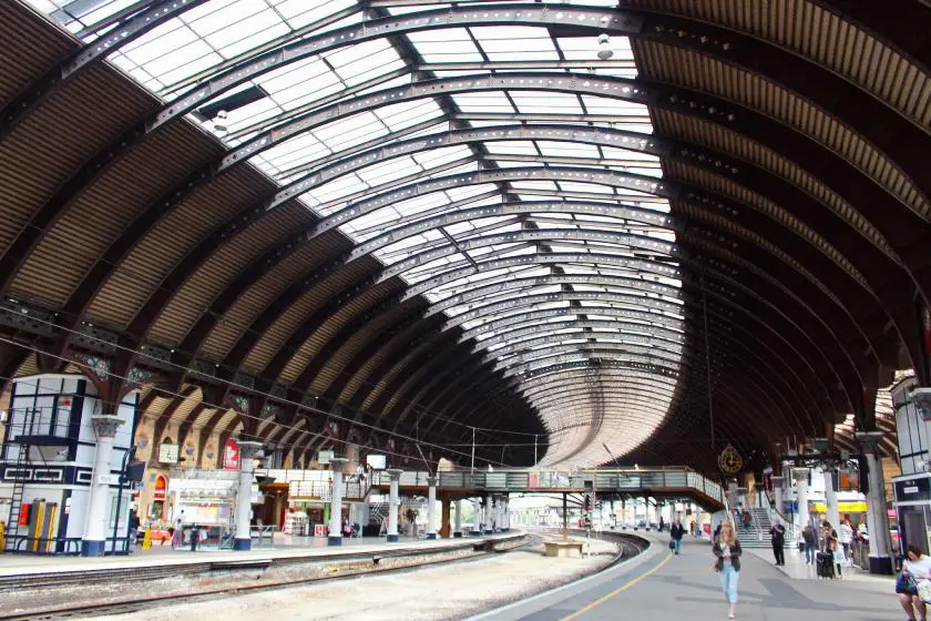 York railway station which featured in Harry Potter and the Philospher's Stone