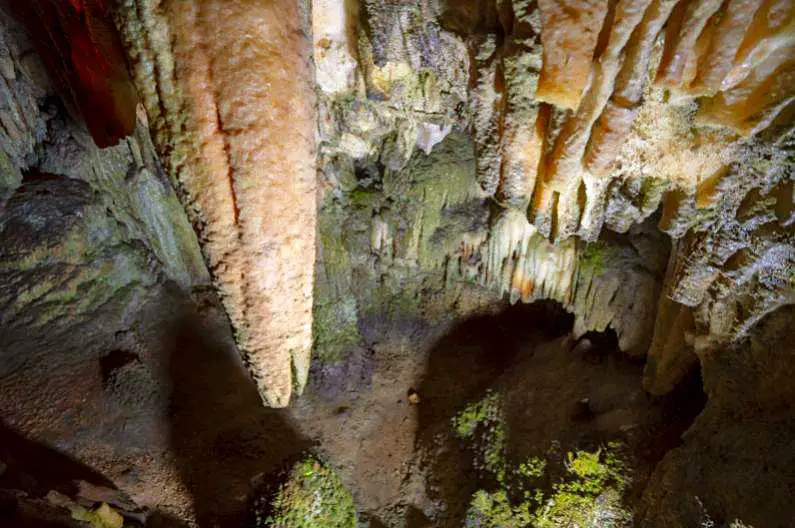 Stalactites in Drogarati Cave