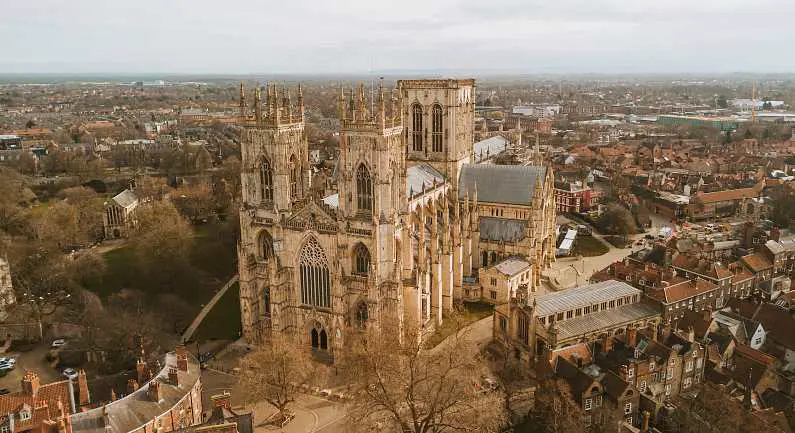 Gothic cathedral in York
